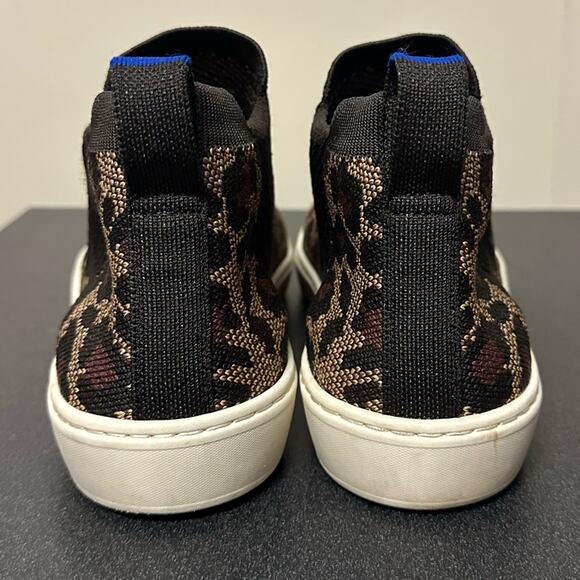 Rothy's The Chelsea Wildcat Cheetah Leopard Shoes
Slip On Sneakers Brown 8.5 - Picture 10 of 14